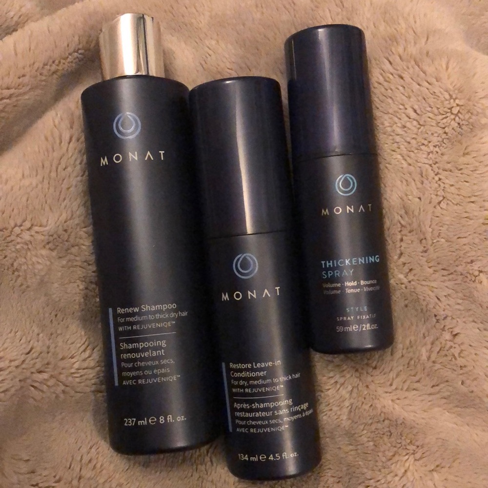 MONAT Renew & Restore Set With Thickening Spray